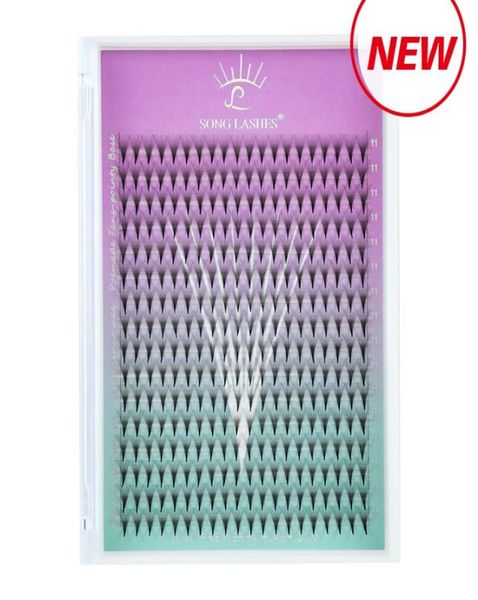 

song lashes pointy base promade fans eyelash extension sharp thin volume eyelashes8d 10d 12d 2205247648127