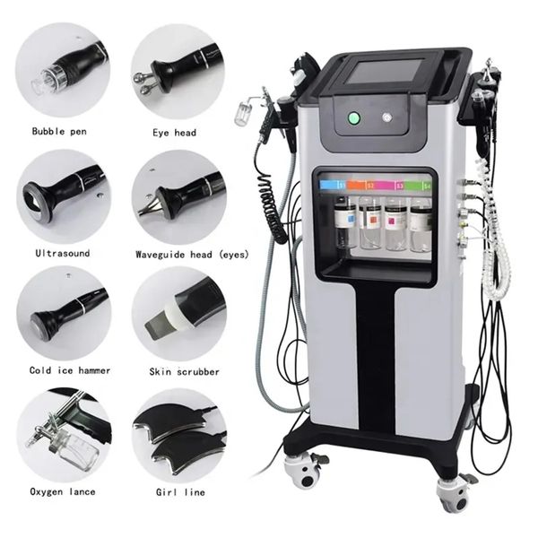 

black pearl skin eye management comprehensive oxygen bubble skin cleansing moisturizing beauty machine, Black;white