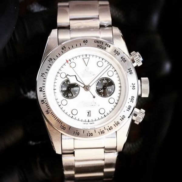 

mens watch 42mm automatic mechanical movement watches full stainless steel sliding wristwatches super luminous montre de luxe waterproof fas, Slivery;brown
