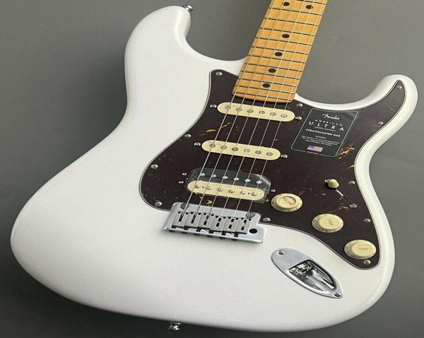 

ultra st hss arctic pearl 372g electric guitar01234565166799