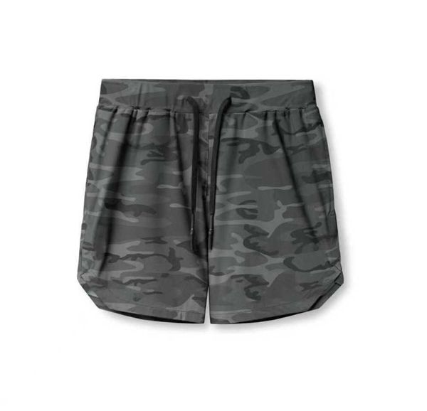 

men yoga sports lulus shorts fifth pants outdoor fitness quick dry back zipper pocket solid color casual running lululemens fashion new styl, White;black