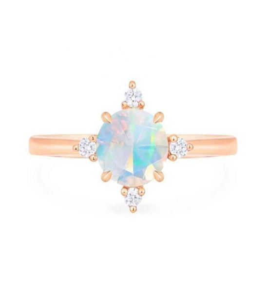 

925 sterling sier north star ring in opal faceted cut natural opal engagement ring for gift3166783