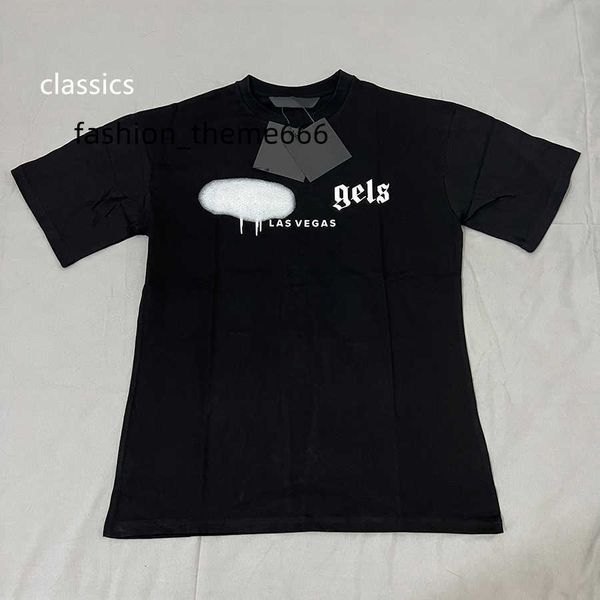 

tide sprayed designer t shirt mens shirts for men luxury streetwear letter printed tshirt cotton bear womens clothes t-shirt oversized tee c, White;black