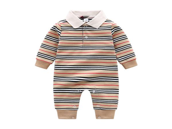 

baby spring autumn clothing baby girl cotton romper boy knitted ribbed jumpsuit newborn strip infant outfit one piece jumpsuit6597805, Blue