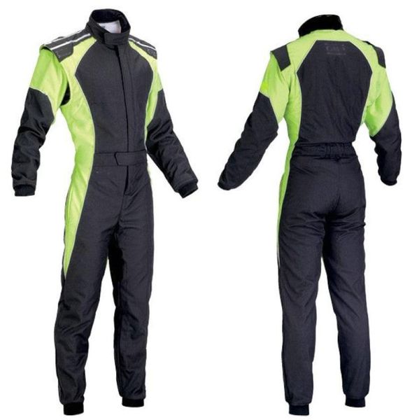 

new arrivel car racing suit coverall jacket pants set orange green blue size xs4xl men and women wear not fireproof8822457, Black;blue
