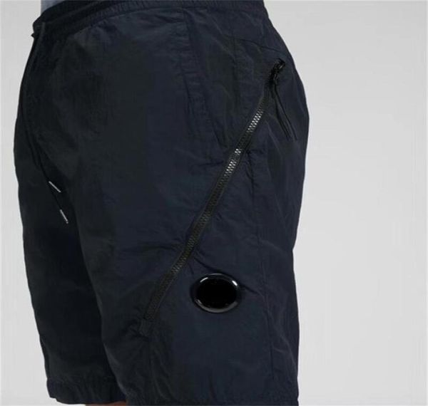 

one lens zipper pocket pants men shorts casual nylon dyed goggle removable men track short pant sweatshorts outdoor jogging tracks8764495, Black;green