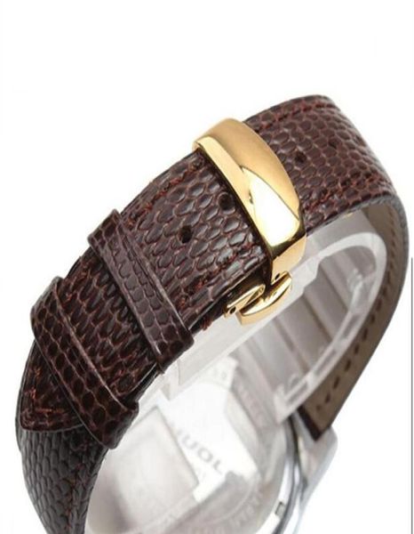 

black brown lizard pattern genuine leather 18 20 22 24 mm watche band strap belt watchband folding clasp buckle watchband4717131