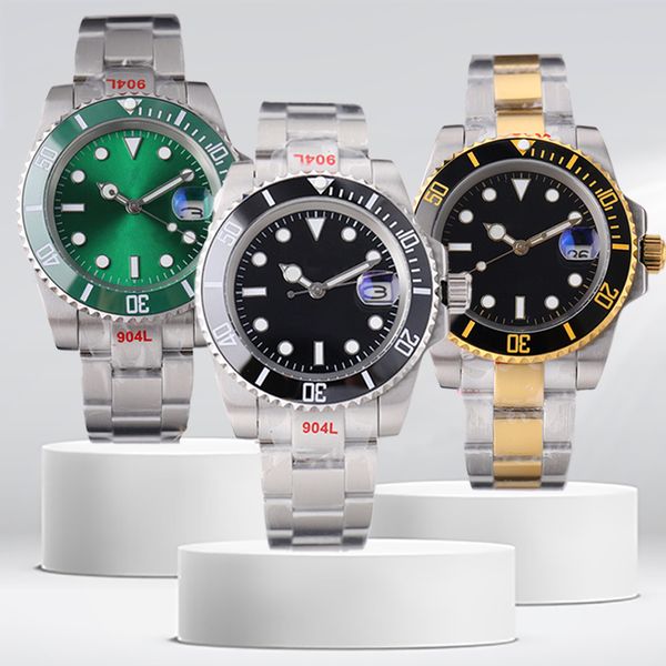 

2023 Mens Watch Aaa Designer Watches 40mm 8215 Movement Dial Automatic Fashion Classic Style Stainless Steel Waterproof Luminous Sapphire Ceramic Wristwatches