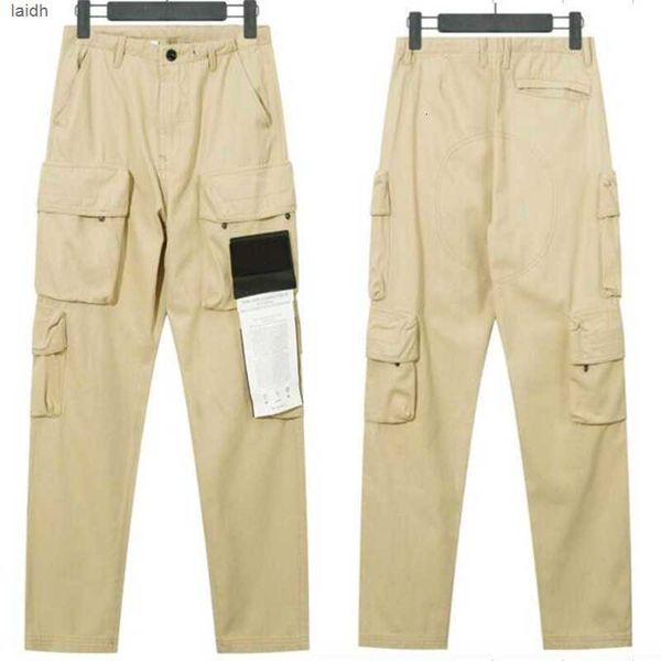 

men's pants stone tag multi pocket fashion casual 230412sg05, Black