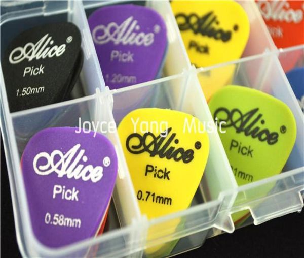 

50pcs matte nylon acoustic electric guitar picks1 plastic picks case 3401354