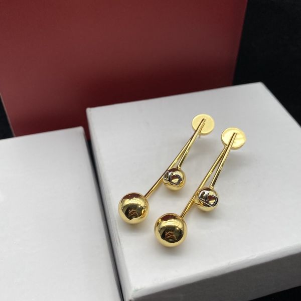 

new letter valentinosity earrings fashion personalized luxury designer jewelry stud jfdgoia, Golden;silver