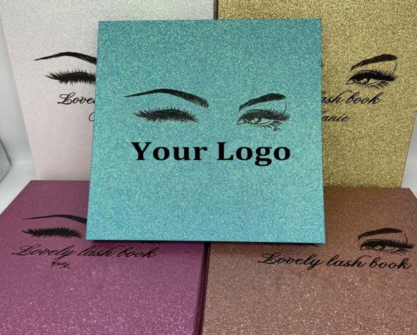 

whole lashes packaging eyelash book box lash create your own brand custom8874906