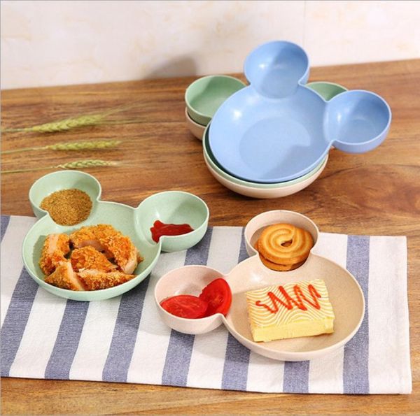 

bamboo baby tableware kids divided bowl grade eco children baby plate feeding dinnerware eating dishes6599314