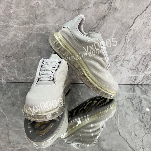 

new designer brand shoe for men women fashion calf leather platform runner trainers sneakers lightweight xsd221137, Black