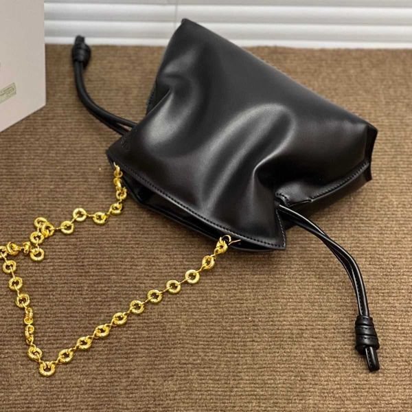 

high end dual purpose bucket bag women's genuine leather cowhide one shoulder crossbody handheld blessing bag