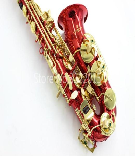 

yanagisawa a992 brass alto saxophone new e flat eb tune instrument red lacquer body gold lacquer key sax with case6816116