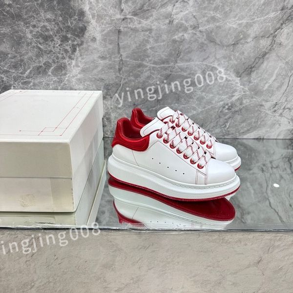 

sneakers calfskin leather style casual shoes sports shoe designer sneaker shoes letters size 35-46 xinshidai230401, Black