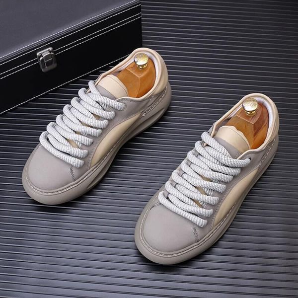 

new low breathable thick sole sports casual shoes comfortable soft sole running forrest gump shoes a25, Black