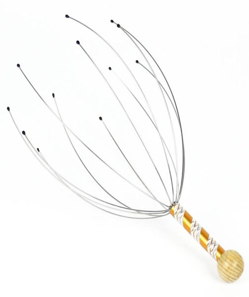 

1pcs head massager neck massage ocs scalp stress relax spa healing alloy 7978242