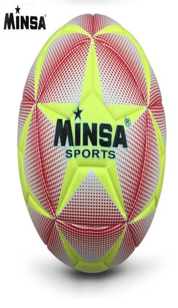 

minsa kid football goal soccer ball size 4 sewing machine football ball pu youth student soccer balls amateur training football7641129