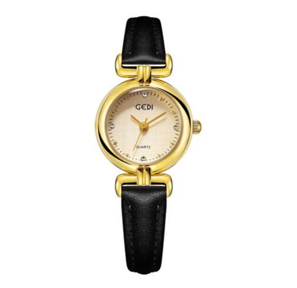 

2023 vintage style, high appearance, light and thin small plate, cloth patterned surface, women's fashionable gold shell belt, quartz s, Slivery;golden