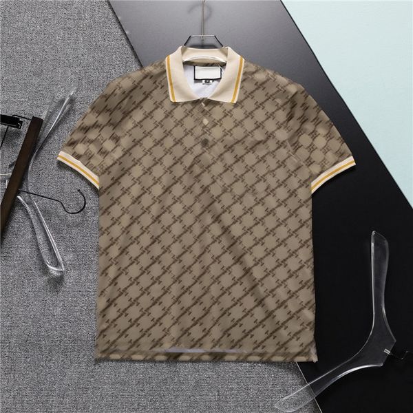 

mens stylist polo shirts luxury men's polos designer clothing short sleeves fashion summer t-shirts cell striped casual tees shirt, White;black