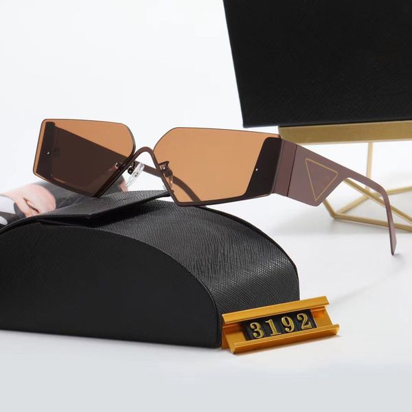 

gafas de sol luxury sunglasses for women designer sunglasses men designer uv400 rimless triomphe quay fit men woman outdoor riding fashion c, White;black