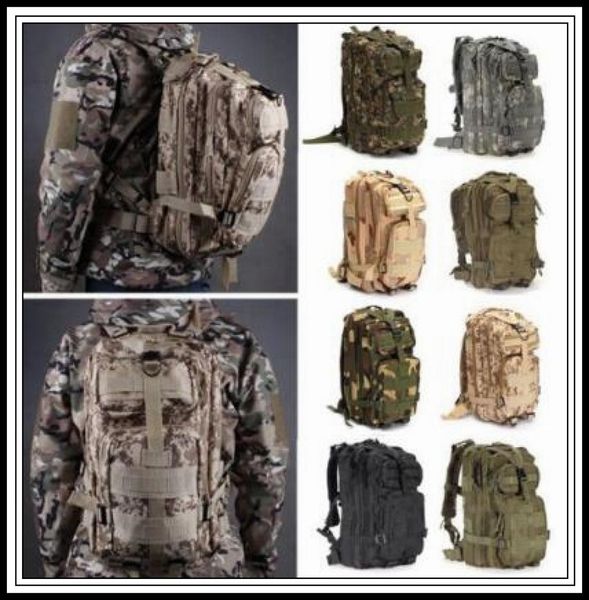 

12 colors 30l hiking camping bag military outdoor bags tactical trekking rucksack backpack cca9054 50pcs1607481