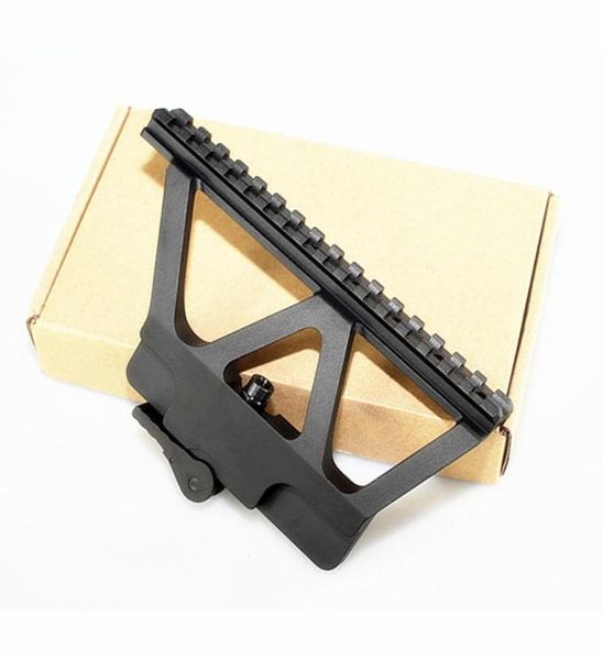 

tactical picatinny weaver heavy duty ak side mount rail quick qd trilho 20mm detach scope sight rail picatinny base6792426