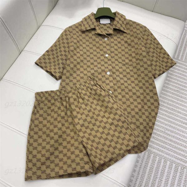 

classic 2 piece set women tracksuit suit custom jacquard fabric fashion shirt jacket with casual shorts denim suit summer womens clothes, White