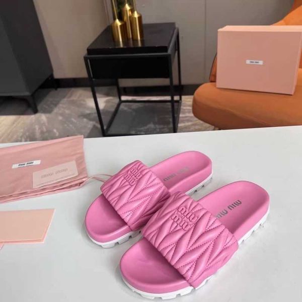 

slide mius sandals beach designer shoes family women slippers women's new summer wear flat bottom outside 1 ehv3