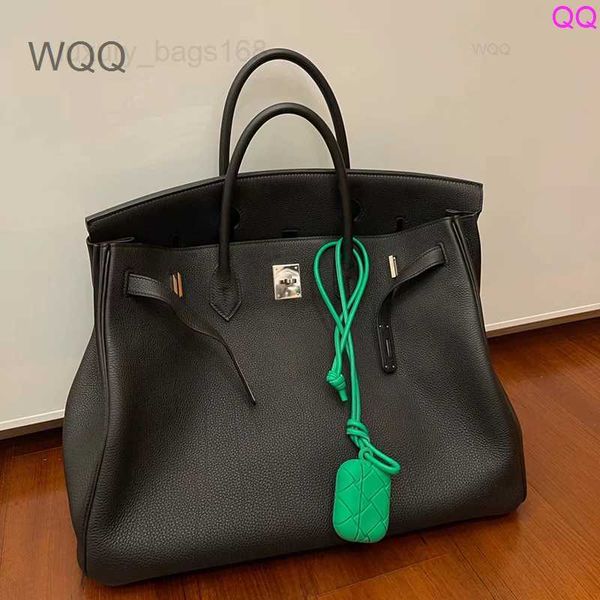 

genuine leather hac 50 h ermess large capacity business trip luggage bag for men and women hac bag genuine leather bagqq