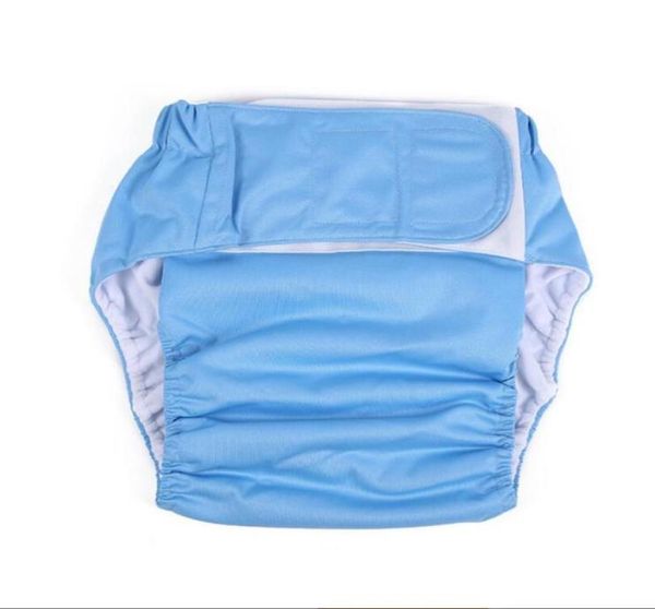 

adults wash diapers magic stick cloth diaper old men leakproof diapers pants shorts reusable diaper covers 11 colors zyy5507414079