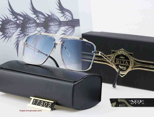 

sunglasses designer new dita fashion 1842 man woman casual glasses brand sun lenses personality eyewear with box case zsa4 hd6v with real lo, White;black