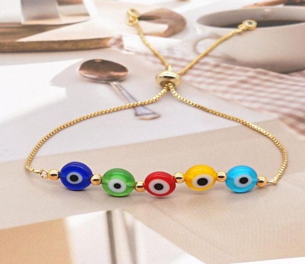 

go2boho bracelet for women turkish evil eye stainless steel bracelets jewelry adjustable pulseras nazar boncuklu bileklik t5kk4783921, Black