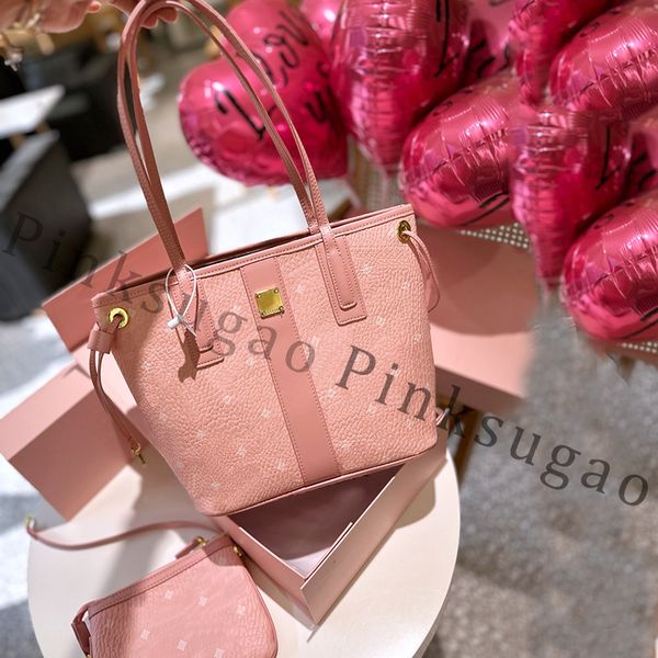 

pink sugao women tote bag shoulder bag crossbody bag handbags luxury large capacity fashion girl purse shopping bag wxz-230629-120