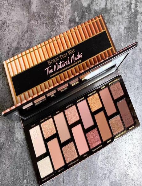 

16colors born this way eye shadow the natural nude luminous eye shadow palette shimmer matte1431037
