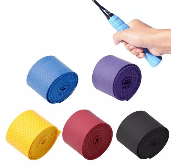 

1 roll antislip absorb sweat racket tape handle grip for tennis badminton squash band4895062
