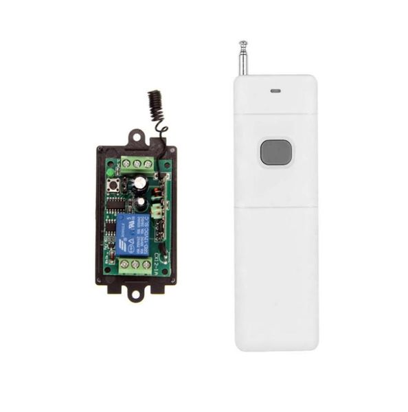 

3000m long distance dc 9v 12v 24v 1 ch 1ch rf wireless remote control switch systemtransmitter receiver3741502