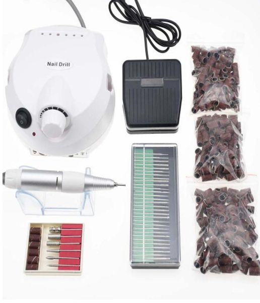

pro 15w 30000rpm electric nail drill machine nail art equipment manicure pedicure files electric manicure drill accessory4392858