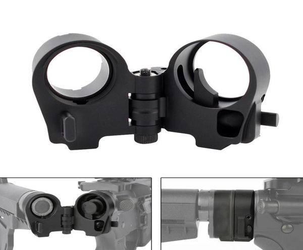 

ar folding stock adapter for m16 m4 sr25 series gbb aeg foldable stock hunting rifle airsoft part gear aluminum alloy cnc machined1610841
