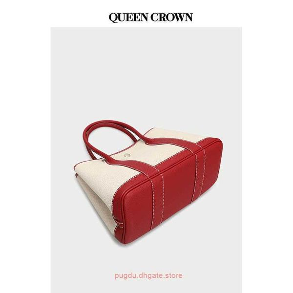 

original h home tote bags wholesale small group texture 2023 new bag spring and summer womens canvas garden large capacity handbag color ma