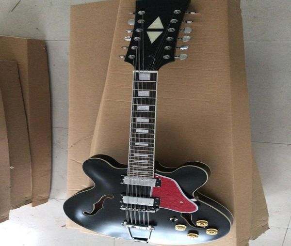 

whole 12 strings semihollow body chrome hardware electric guitar1803157377503