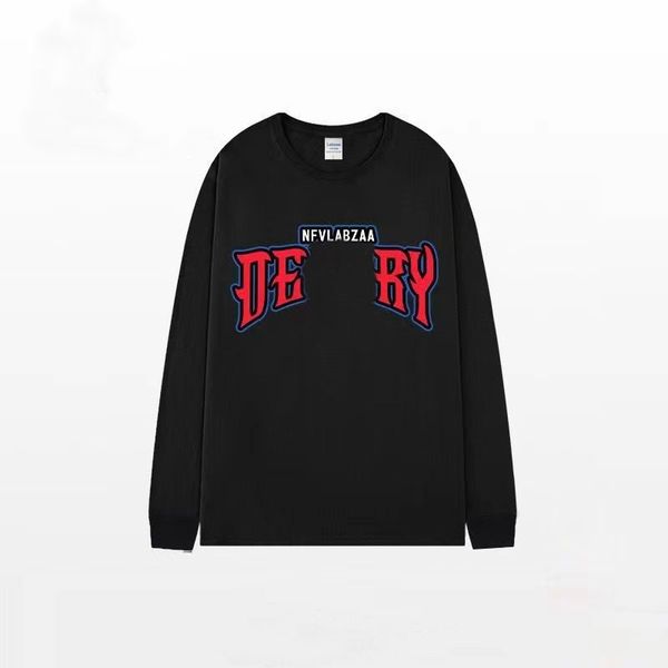 

designer sweatshirt designerhoodie designer sweatshirt hoodie men autumn spring center inverted embroidery design 100% cotton sweater loose, Black