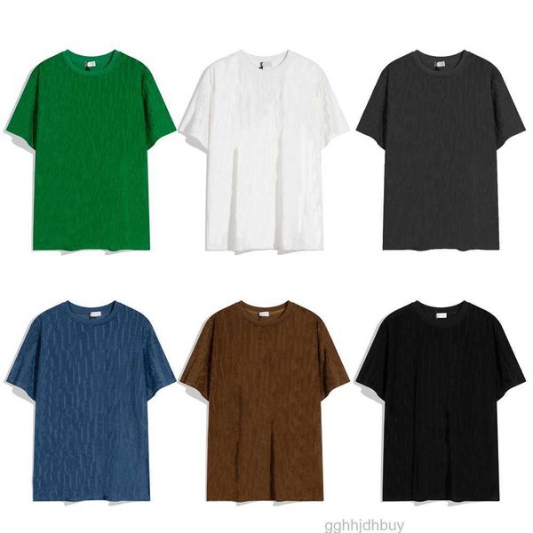 

designer tees men's t-shirts summer towel jacquard fabric casual long t shirt for men and women tee polos oversized athleisure euro s-x, White;black