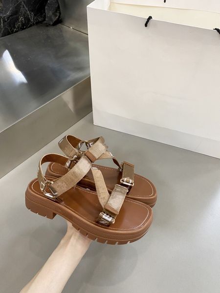 

designer sandals women's new luxury retro roman sandals three lace up fashion triumphal arch sandals size 35-41, Black