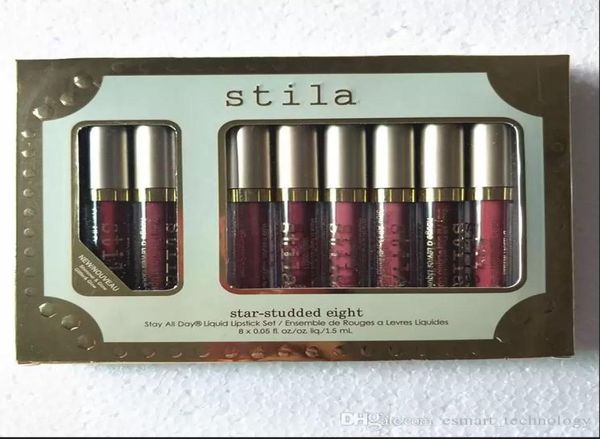 

6pcs 8pcs lip gloss listick set liquid eyeshadow lipgloss set3213955