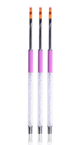 

whole pragmatic nail brush tools nail agradient dizzy dye pen nail painting tools handle nylon ombre6478208, Yellow