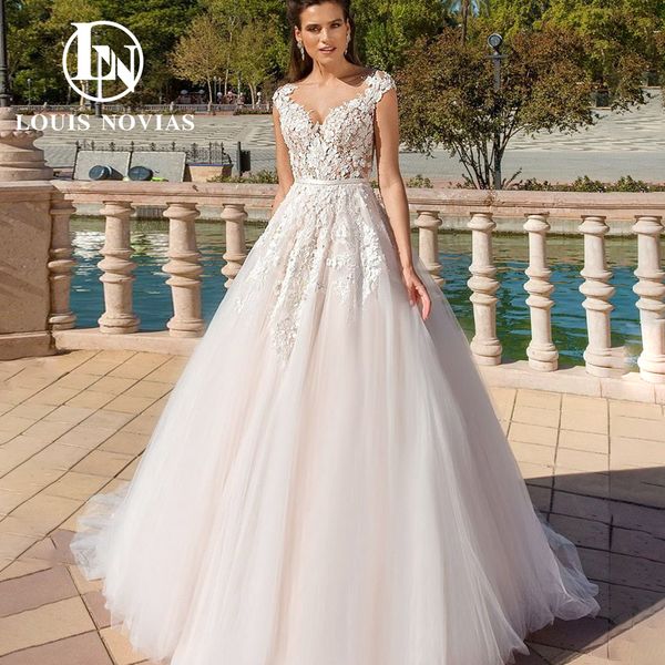 

short sleeve ball gown wedding dress 2023 sweetheart applique classy dresses for special occasions vestidos de novia, White