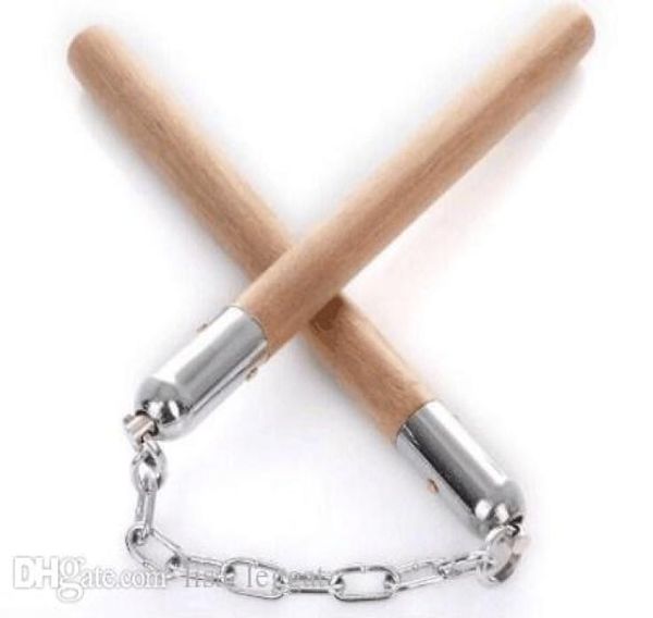 

2019 new kungfu bruce lee nunchaku wood fitness martial artsstage show exercise supplies 1068490